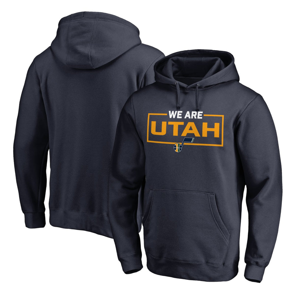 Utah Jazz We Are Iconic Collection Pullover Hoodie - Navy discount