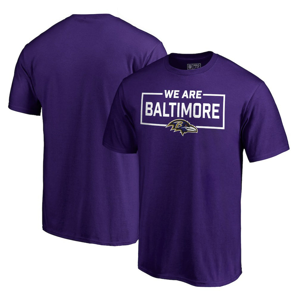 Baltimore Ravens We Are Icon T-Shirt - Purple cheap
