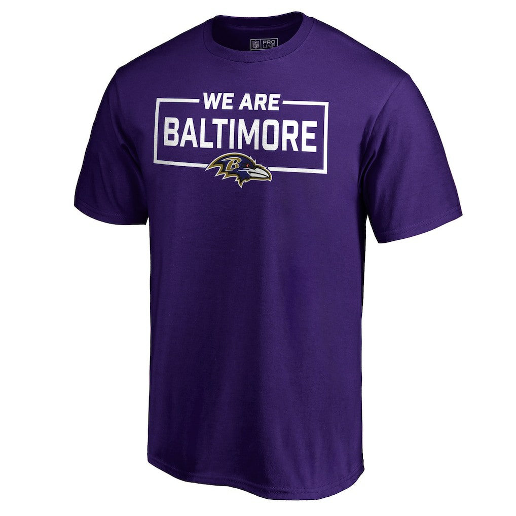 Baltimore Ravens We Are Icon T-Shirt - Purple cheap