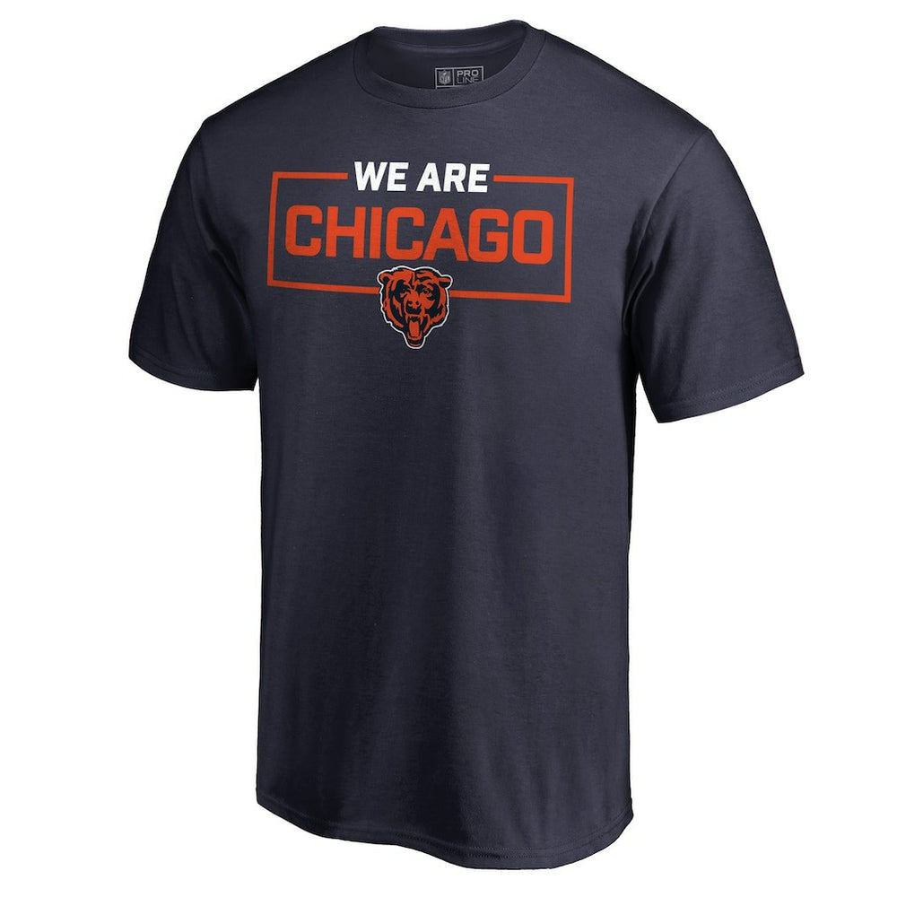 Chicago Bears We Are Icon T-Shirt - Navy on sale