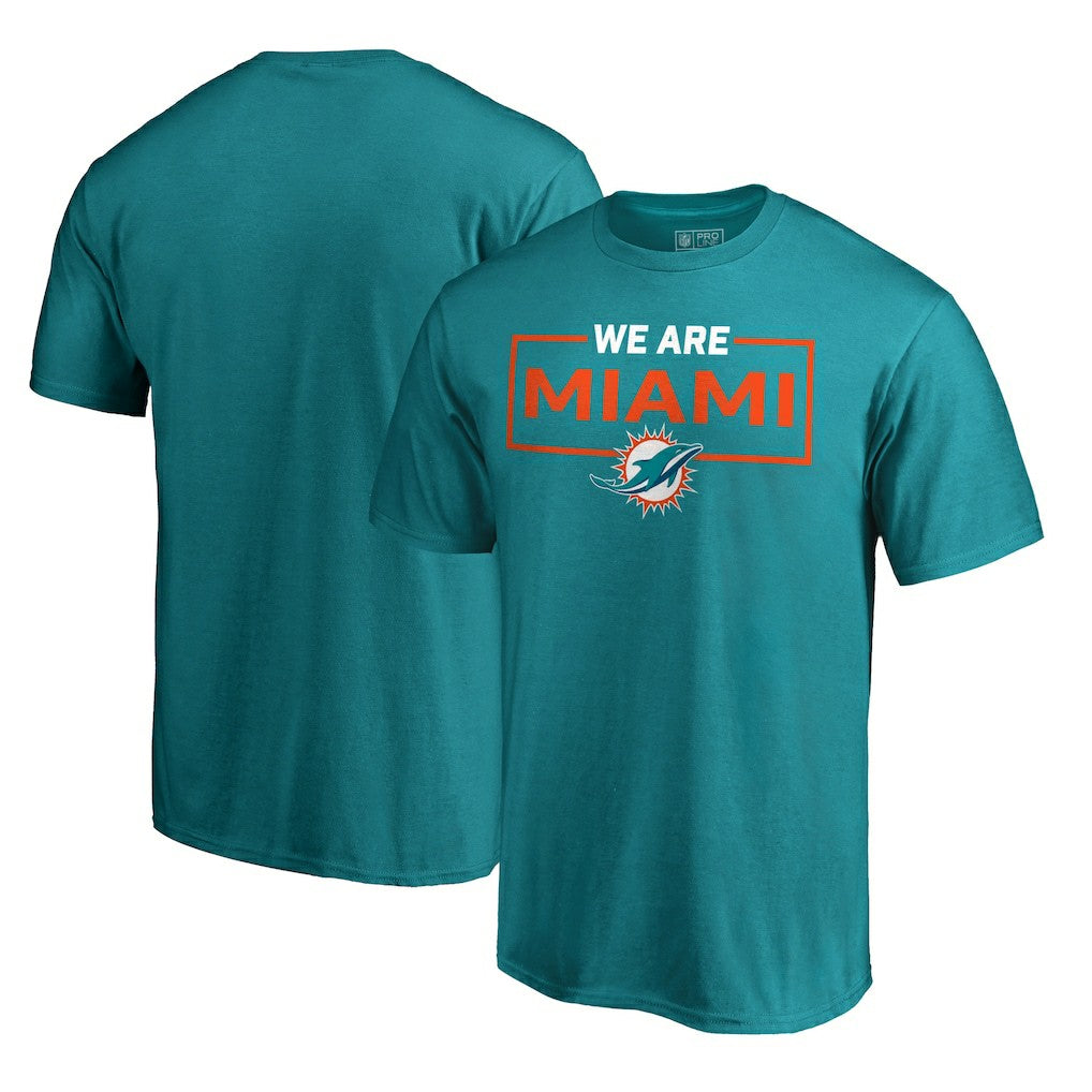 Miami Dolphins We Are Icon T-Shirt - Aqua for sale