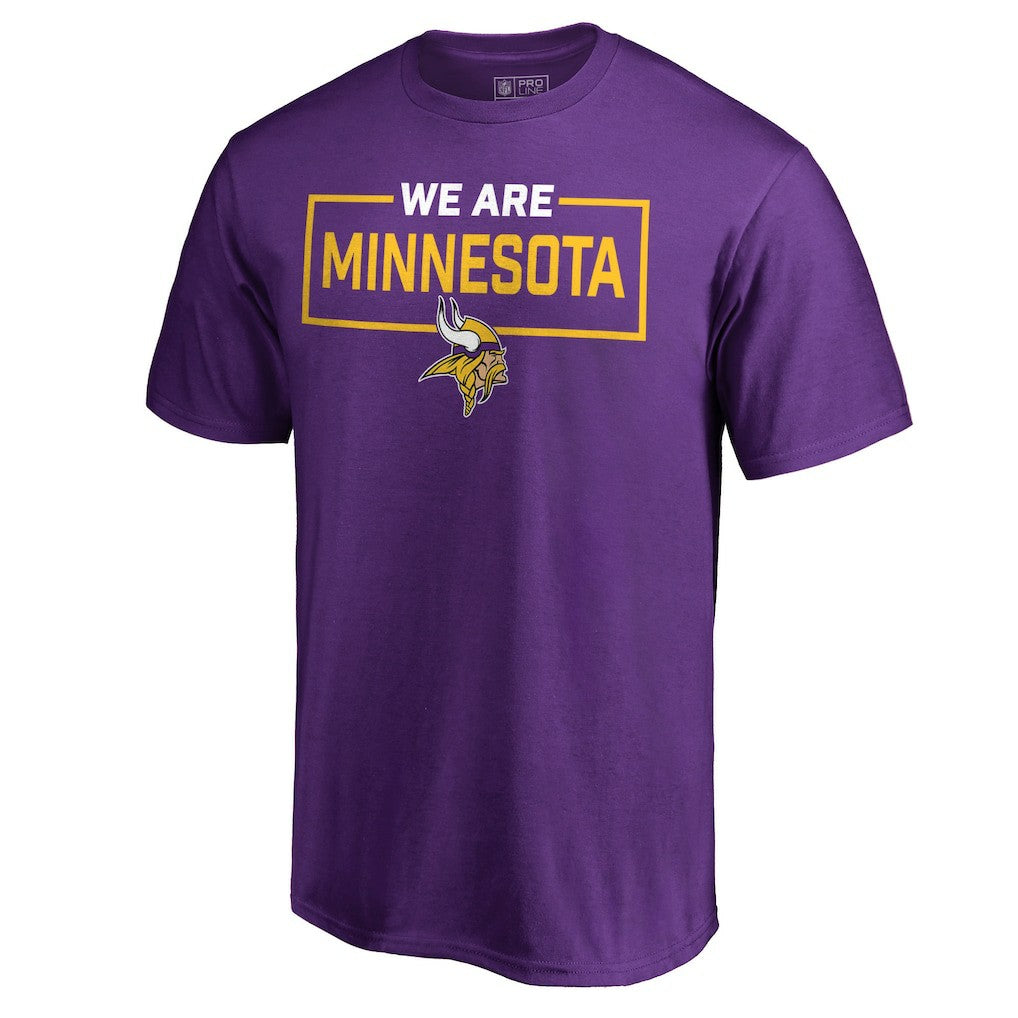 Minnesota Vikings We Are Icon T-Shirt - Purple on sale