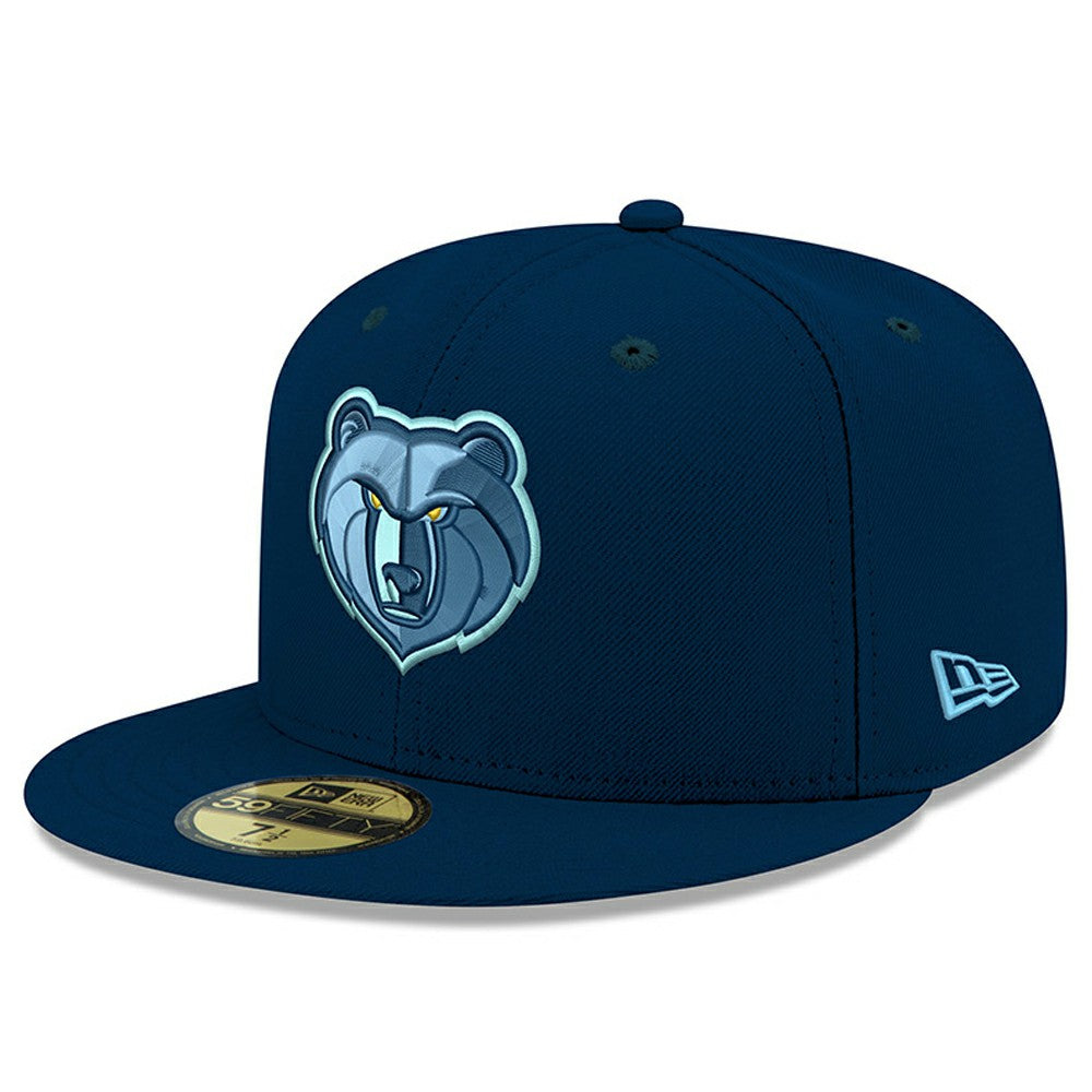 Memphis Grizzlies New Logo Team Color 59FIFTY Fitted Hat - Blue shop