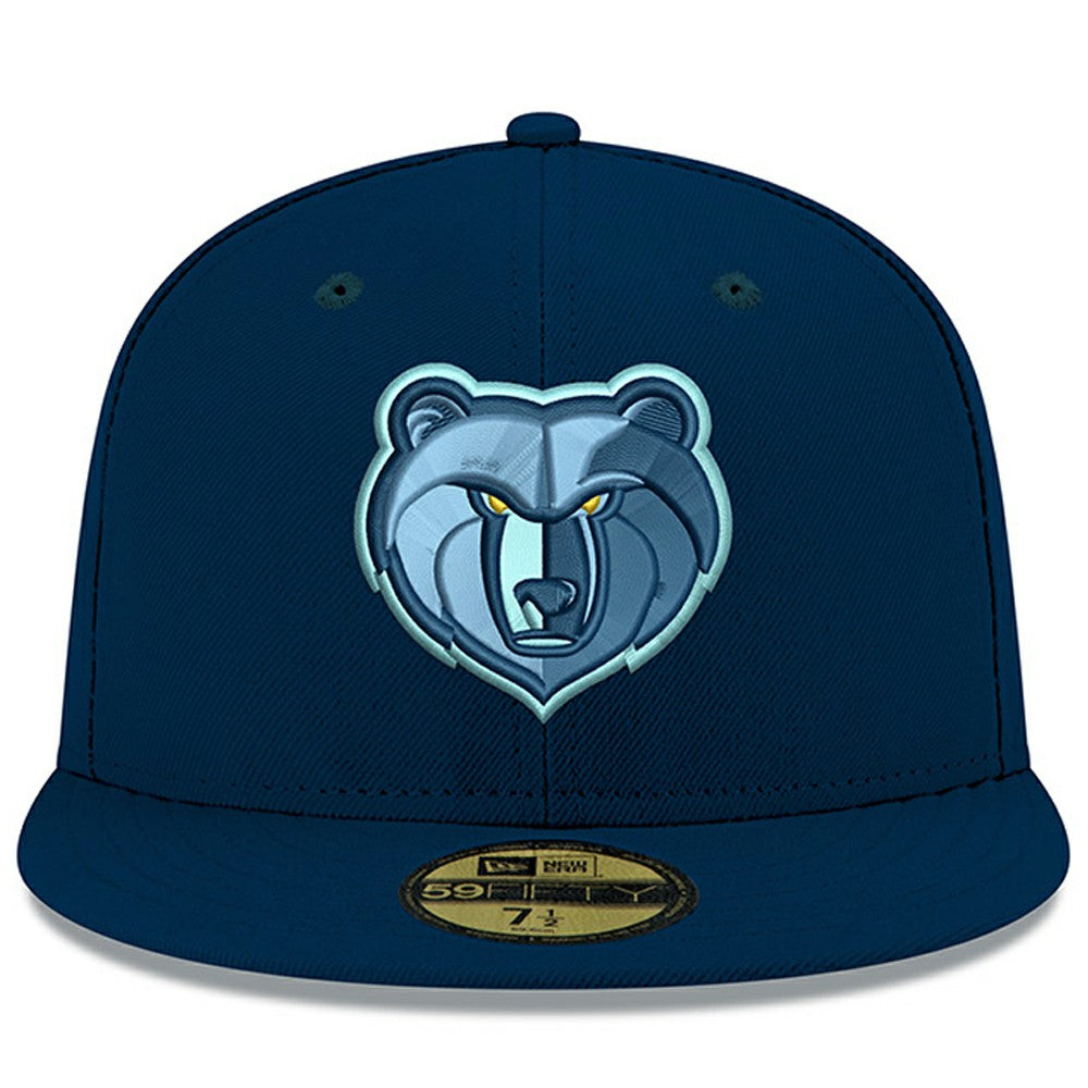 Memphis Grizzlies New Logo Team Color 59FIFTY Fitted Hat - Blue shop