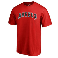 Los Angeles Angels Armed Forces Wordmark T-Shirt Red