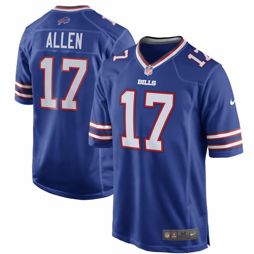 Josh Allen Buffalo Bills Game Player Jersey - Royal cheap
