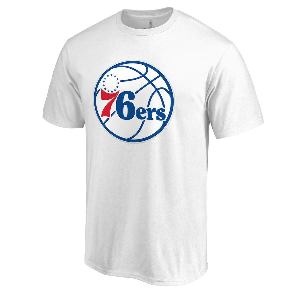 Joel Embiid Philadelphia 76ers Backer Name & Number T-Shirt - White online