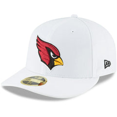 Arizona Cardinals New Era Omaha Low Profile 59FIFTY Fitted Hat - White cheap