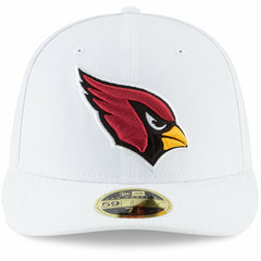 Arizona Cardinals New Era Omaha Low Profile 59FIFTY Fitted Hat - White cheap