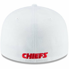 Kansas City Chiefs New Era Omaha Low Profile 59FIFTY Fitted Hat - White discount