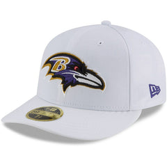 Baltimore Ravens New Era Omaha Low Profile 59FIFTY Fitted Hat - White online