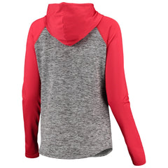 Tampa Bay Buccaneers G-III 4Her by Carl Banks Women's Championship Ring Pullover Hoodie - Heathered Gray/Red discount
