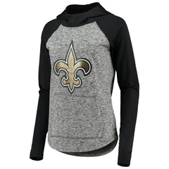 New Orleans Saints G-III 4Her by Carl Banks Women's Championship Ring Pullover Hoodie - Heathered Gray/Black cheap