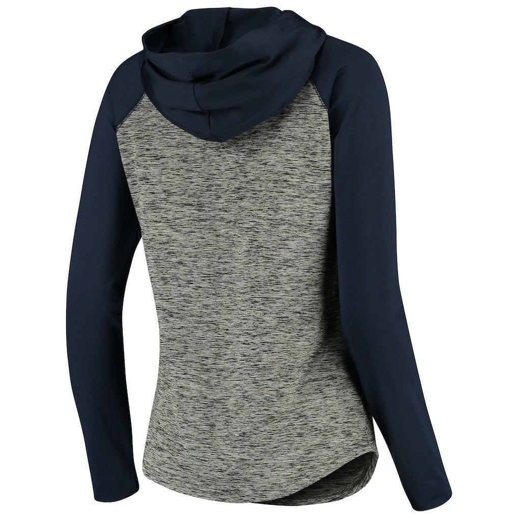 Seattle Seahawks G-III 4Her by Carl Banks Women's Championship Ring Pullover Hoodie - Heathered Gray/College Navy outlet
