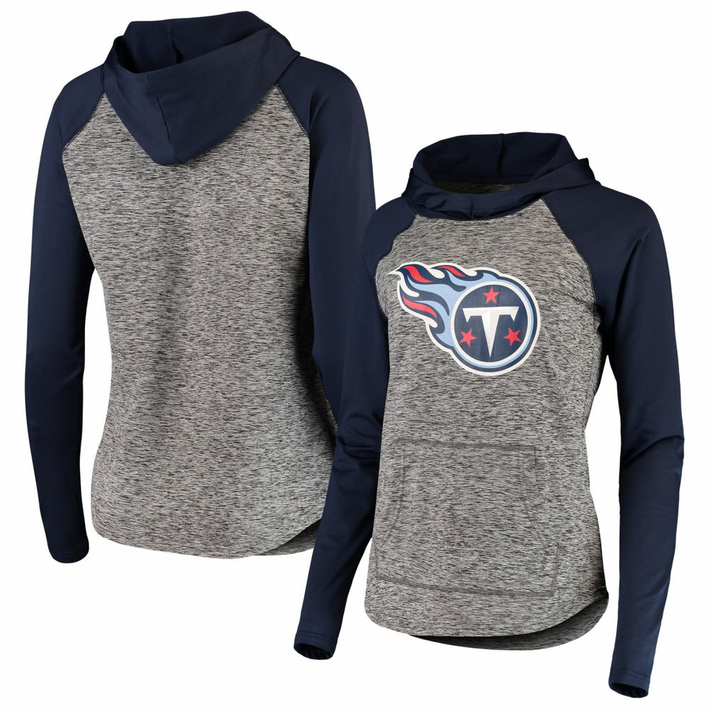 Tennessee Titans G-III 4Her by Carl Banks Women's Championship Ring Pullover Hoodie - Heathered Gray/Navy sale