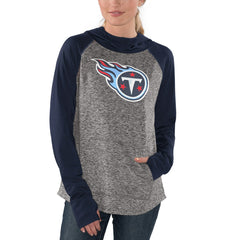 Tennessee Titans G-III 4Her by Carl Banks Women's Championship Ring Pullover Hoodie - Heathered Gray/Navy sale