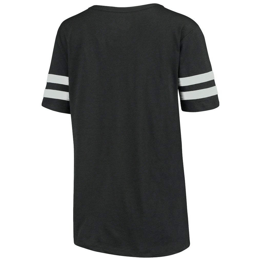 Arizona Cardinals Touch Women's Triple Play V-Neck T-Shirt - Black discount
