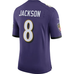 Lamar Jackson Baltimore Ravens Speed Machine Limited Jersey - Purple cheap