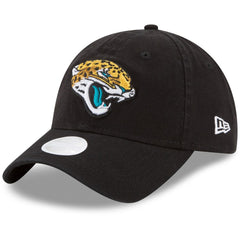 Jacksonville Jaguars New Era Women's Core Classic Primary 9TWENTY Adjustable Hat - Black sale