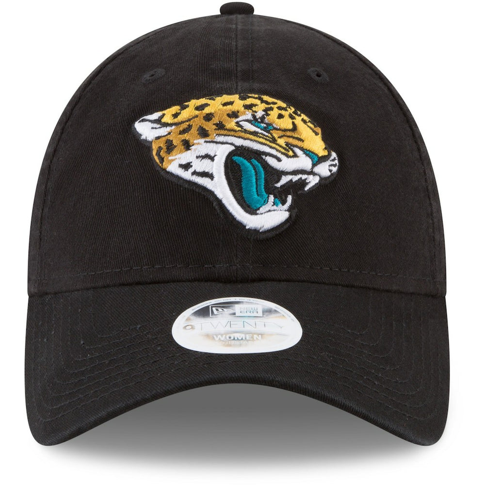 Jacksonville Jaguars New Era Women's Core Classic Primary 9TWENTY Adjustable Hat - Black sale