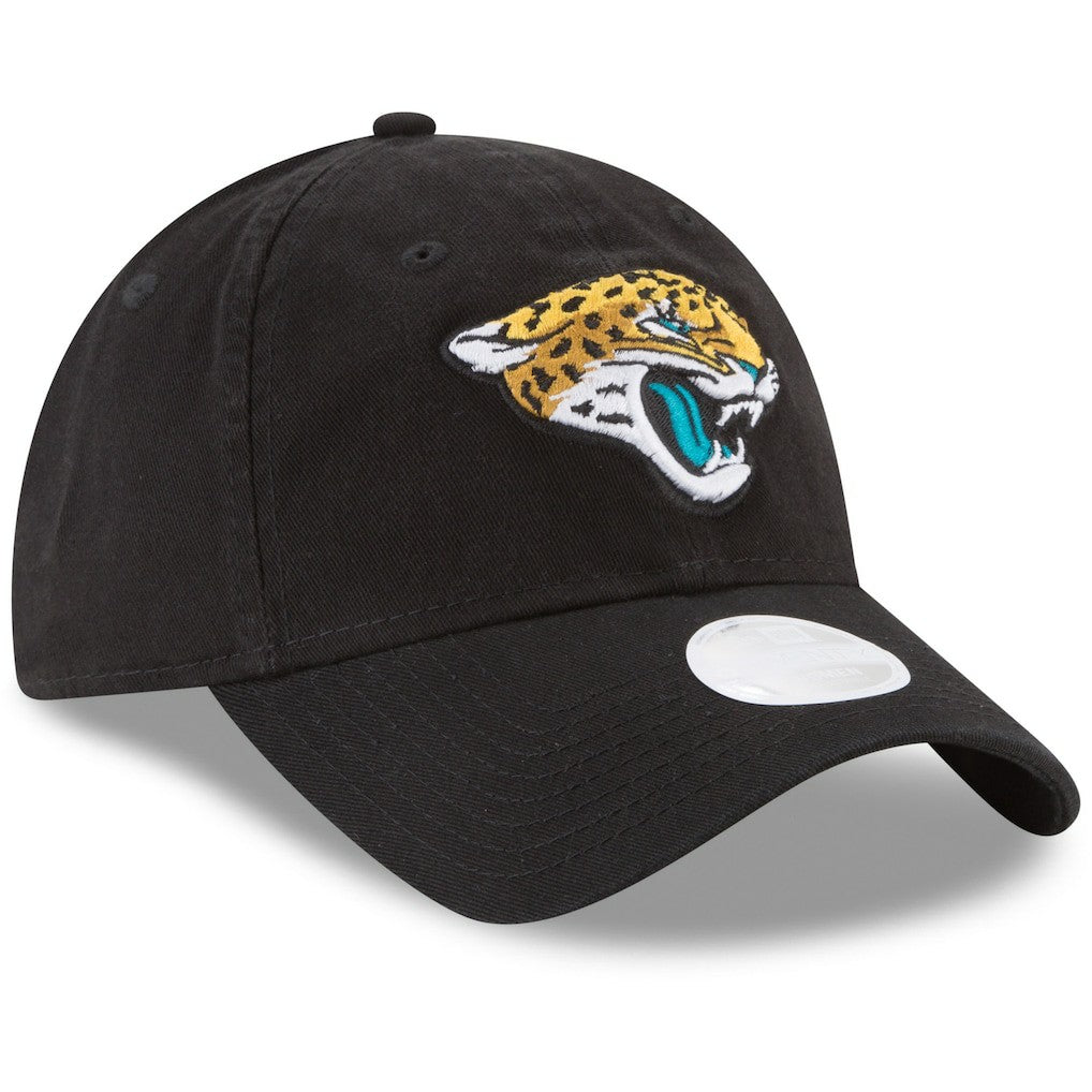 Jacksonville Jaguars New Era Women's Core Classic Primary 9TWENTY Adjustable Hat - Black sale