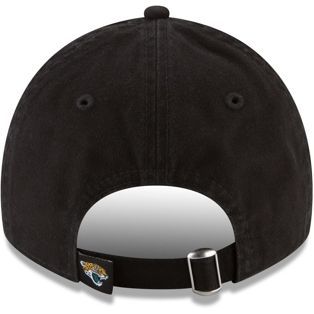 Jacksonville Jaguars New Era Women's Core Classic Primary 9TWENTY Adjustable Hat - Black sale