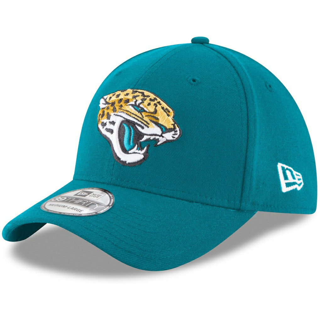 Jacksonville Jaguars New Era 39THIRTY Flex Team Classic Hat - Teal discount