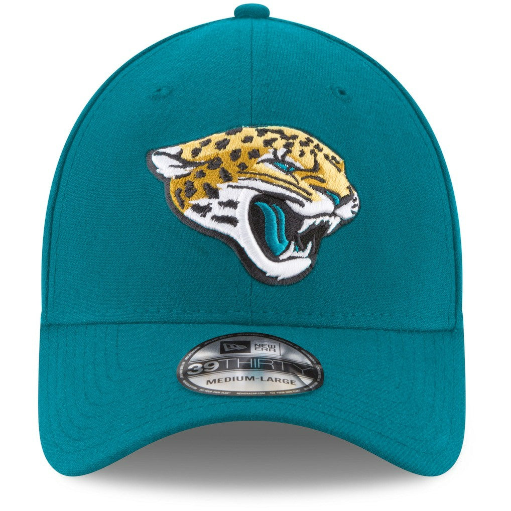 Jacksonville Jaguars New Era 39THIRTY Flex Team Classic Hat - Teal discount