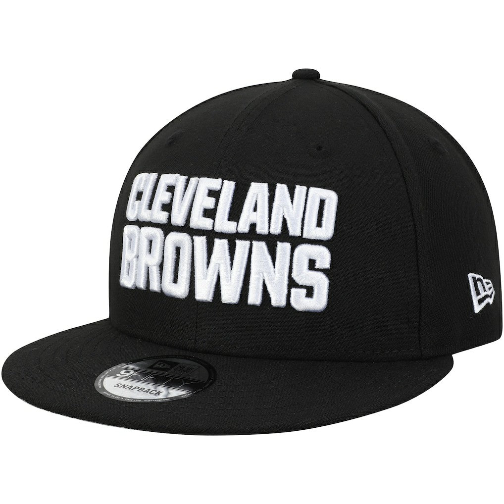 Cleveland Browns New Era B-Dub 9FIFTY Adjustable Hat - Black on sale