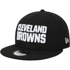 Cleveland Browns New Era B-Dub 9FIFTY Adjustable Hat - Black on sale