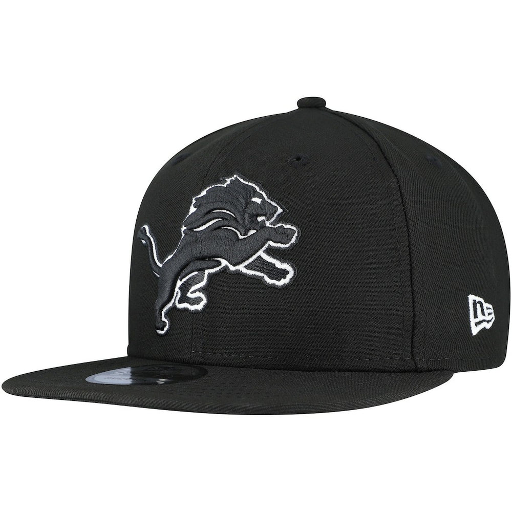 Detroit Lions New Era B-Dub 9FIFTY Adjustable Hat - Black discount
