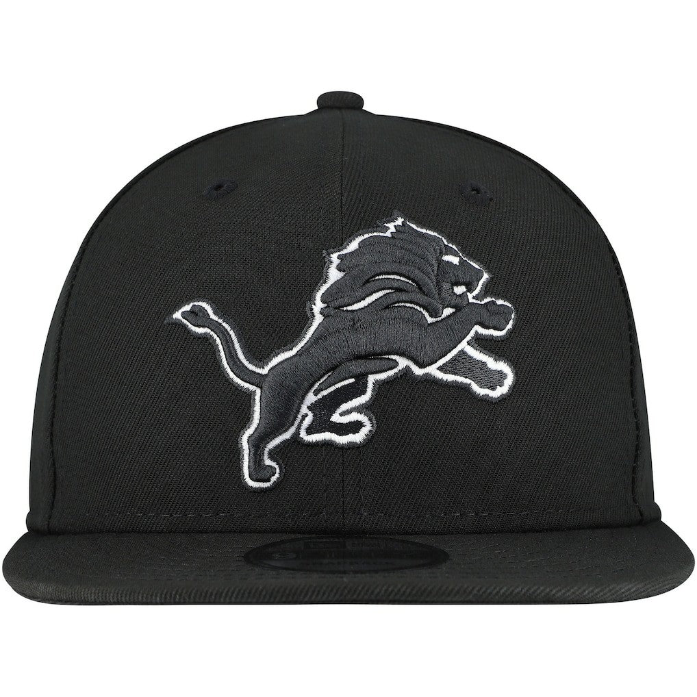 Detroit Lions New Era B-Dub 9FIFTY Adjustable Hat - Black discount