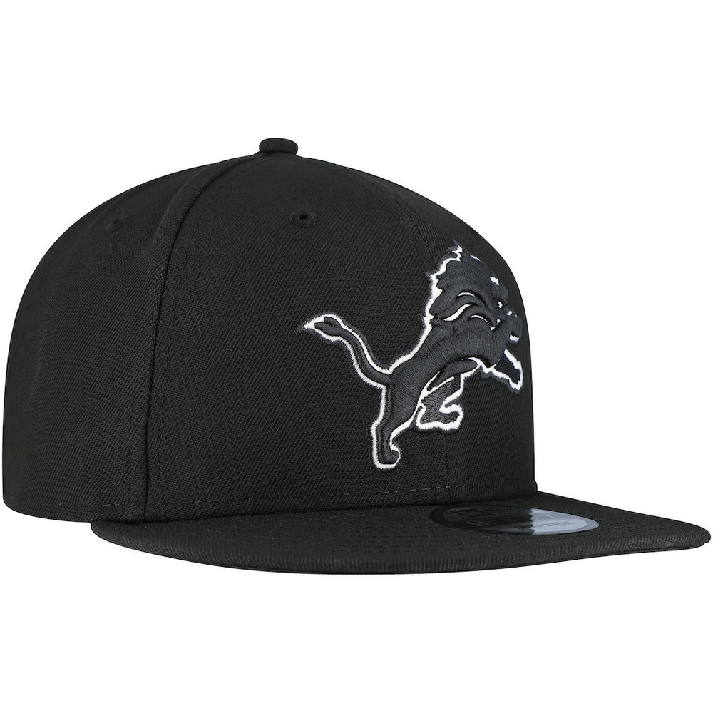 Detroit Lions New Era B-Dub 9FIFTY Adjustable Hat - Black discount