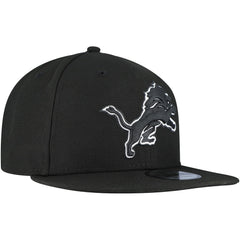 Detroit Lions New Era B-Dub 9FIFTY Adjustable Hat - Black discount