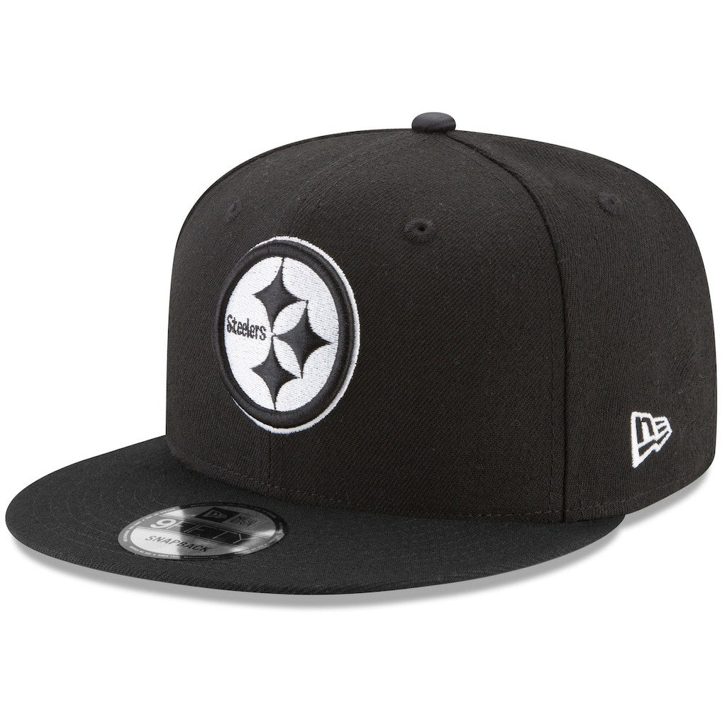 Pittsburgh Steelers New Era B-Dub 9FIFTY Adjustable Hat - Black for sale