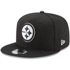 Pittsburgh Steelers New Era B-Dub 9FIFTY Adjustable Hat - Black for sale