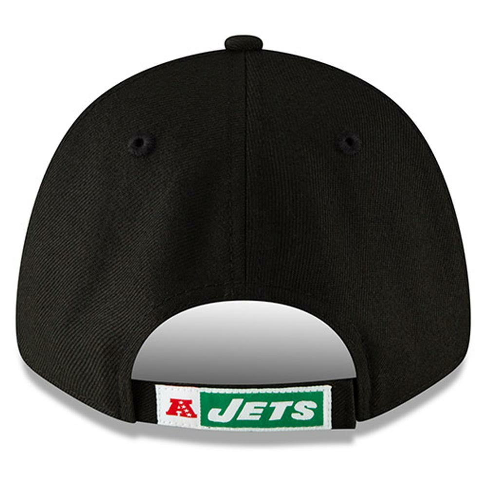 New York Jets New Era The League Throwback 9FORTY Adjustable Hat - Black on sale