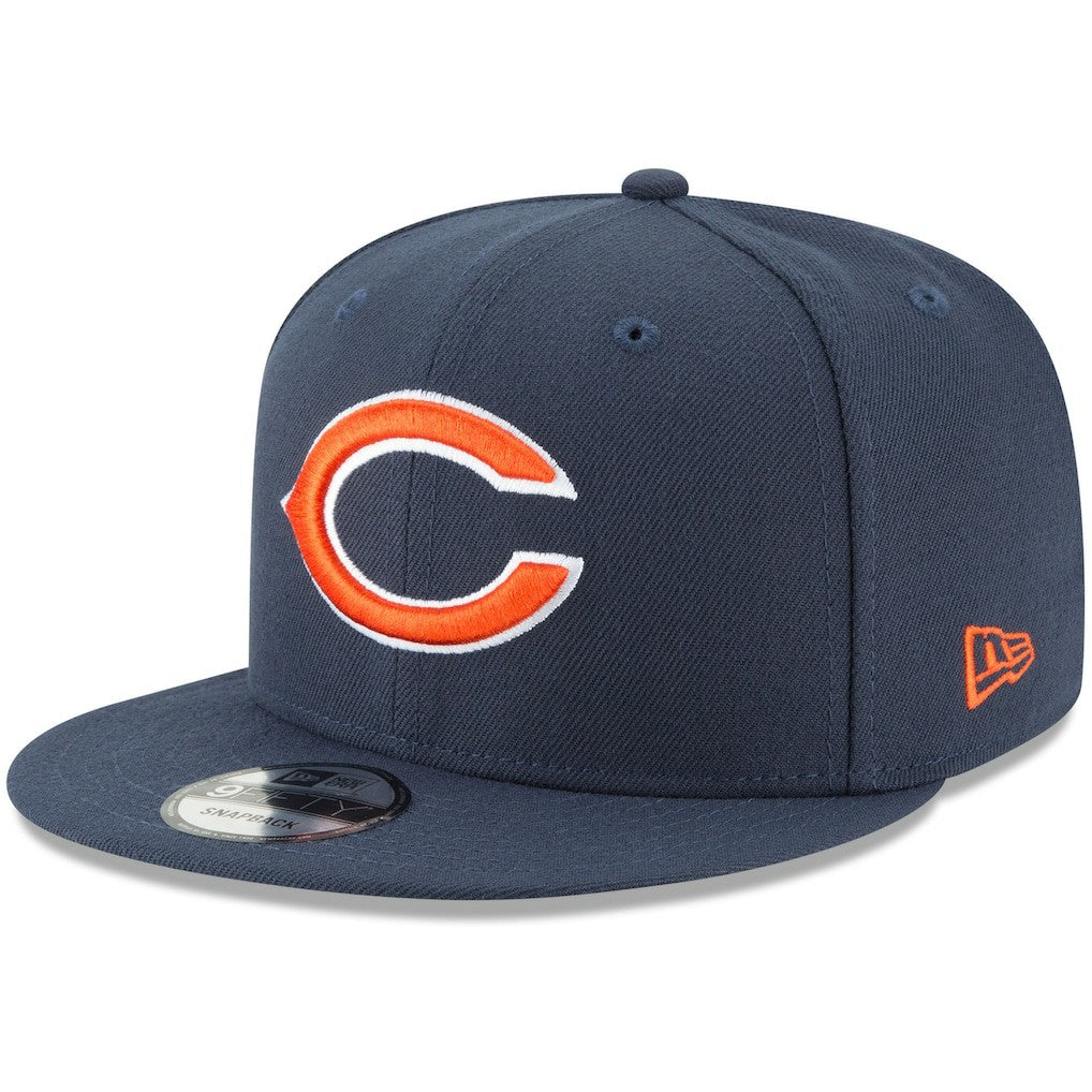 Chicago Bears New Era Basic 9FIFTY Adjustable Snapback Hat - Navy online