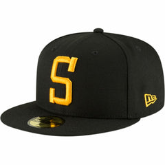Pittsburgh Steelers New Era Omaha 59FIFTY Fitted Hat - Black outlet