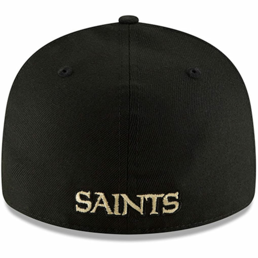 New Orleans Saints New Era Alternate Logo Omaha Low Profile 59FIFTY Fitted Hat - Black sale