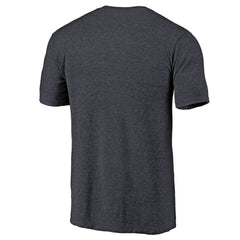 Detroit Tigers Cooperstown Collection Forbes Tri-Blend T-Shirt Heathered Navy
