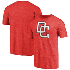 Washington Nationals Cooperstown Collection Forbes Tri-Blend T-Shirt Heathered Red