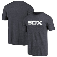 Chicago White Sox Vintage Cooperstown Collection Wahconah Tri-Blend T-Shirt Navy