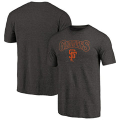 San Francisco Giants Vintage Cooperstown Collection Wahconah Tri-Blend T-Shirt Black