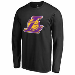 LeBron James Los Angeles Lakers Round About Name & Number Long Sleeve T-Shirt - Black shop