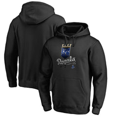 Kansas City Royals Midnight Mascot Pullover Hoodie Black