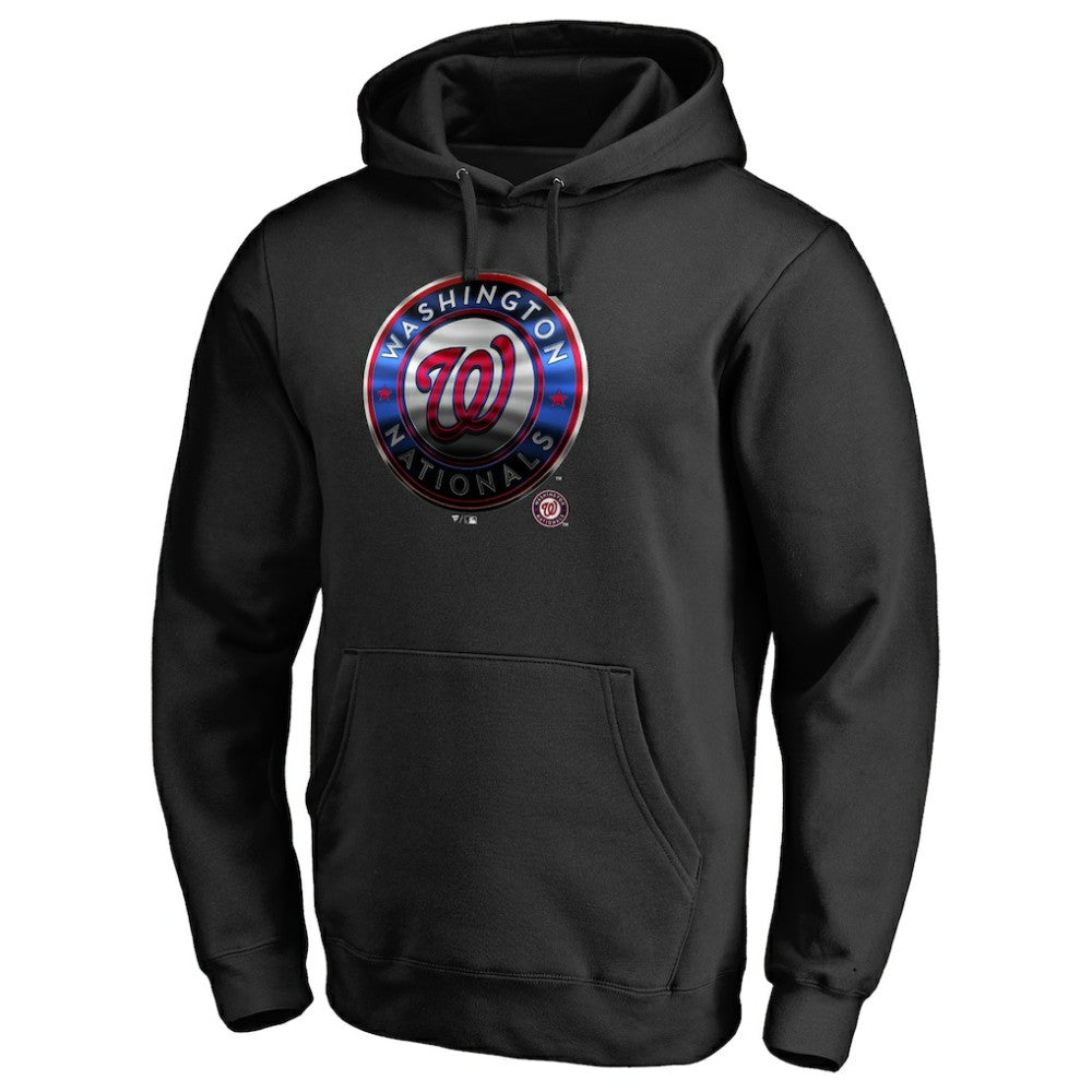 Washington Nationals Midnight Mascot Pullover Hoodie Black