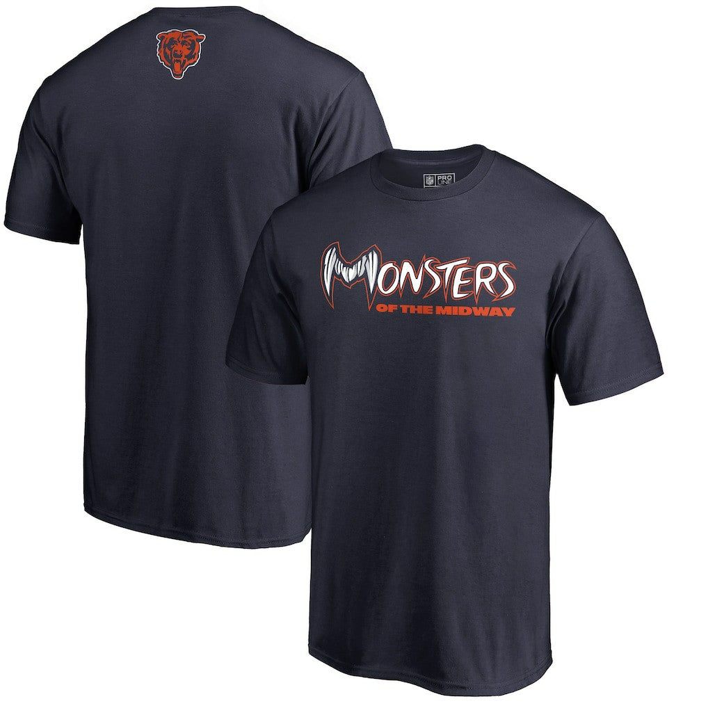 Chicago Bears Monsters T-Shirt - Navy outlet