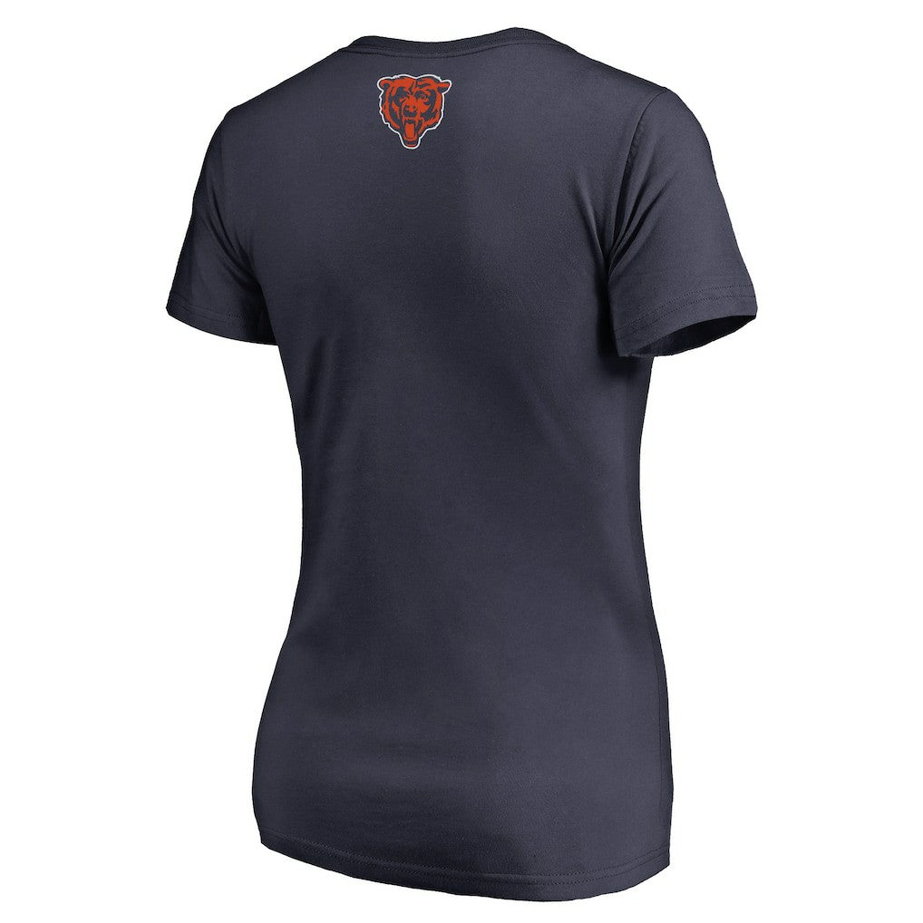 Chicago Bears Women's Monsters V-Neck T-Shirt - Navy discount