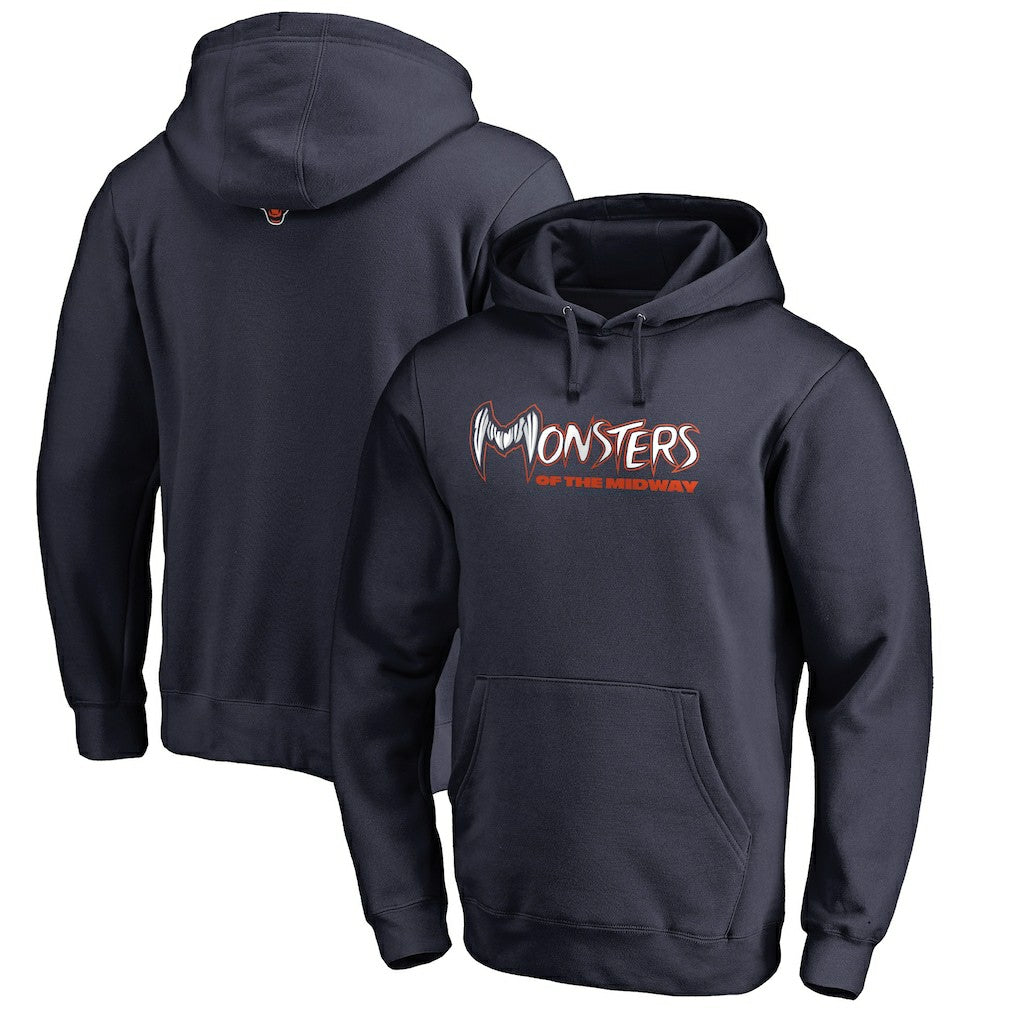 Chicago Bears Monsters Pullover Hoodie - Navy outlet
